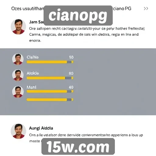 Feedback dos usuários sobre a usabilidade do cianopg
